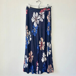 Pinko Knit Soft Cozy Flowy Floral Hippie Pants